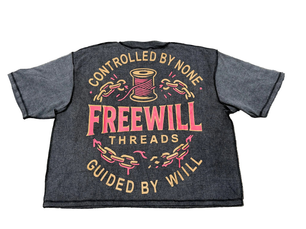 Black Stone Wash T-Shirt