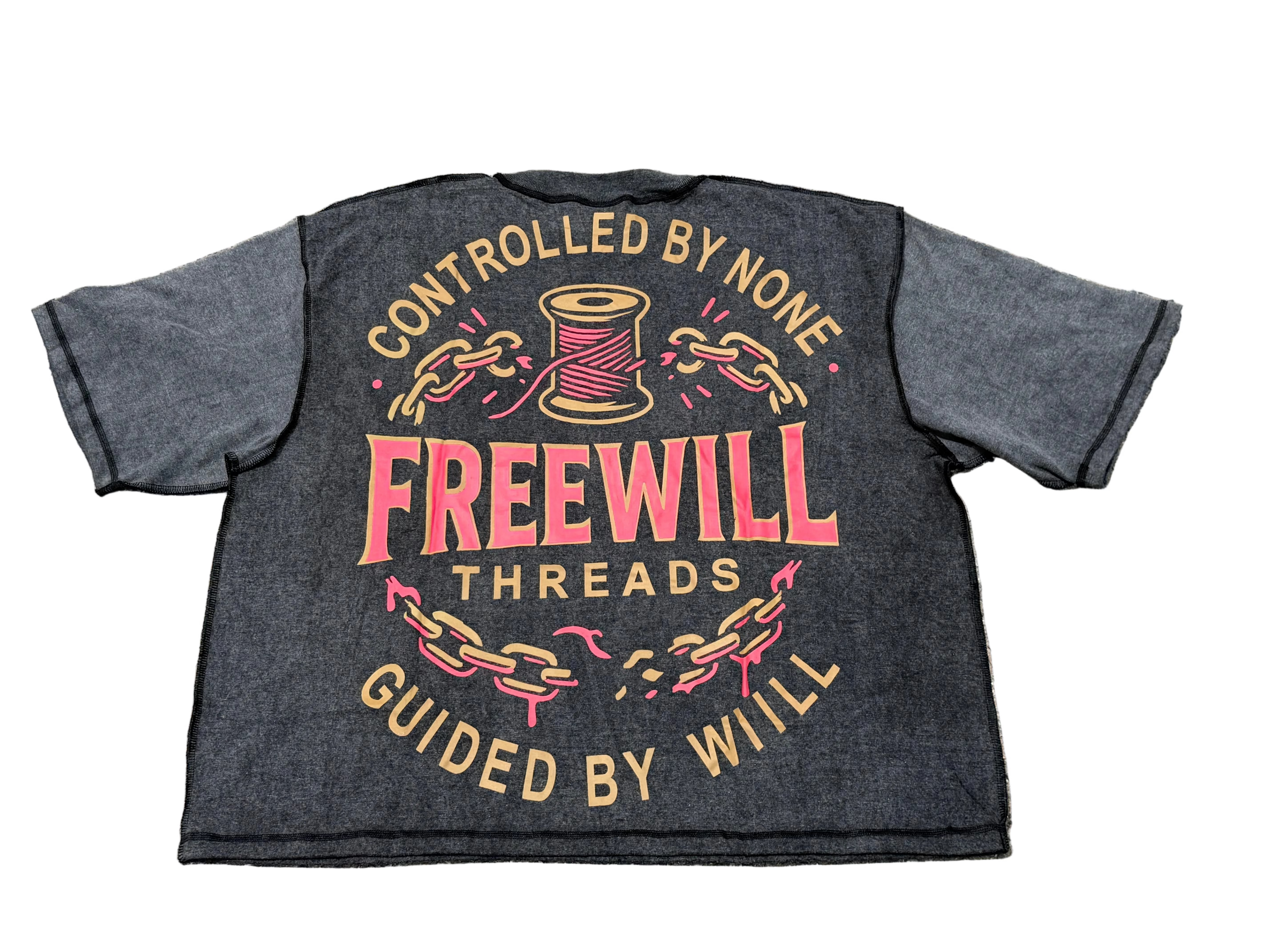 Black Stone Wash T-Shirt